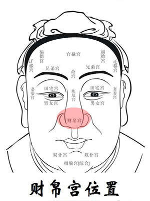 面相财帛宫